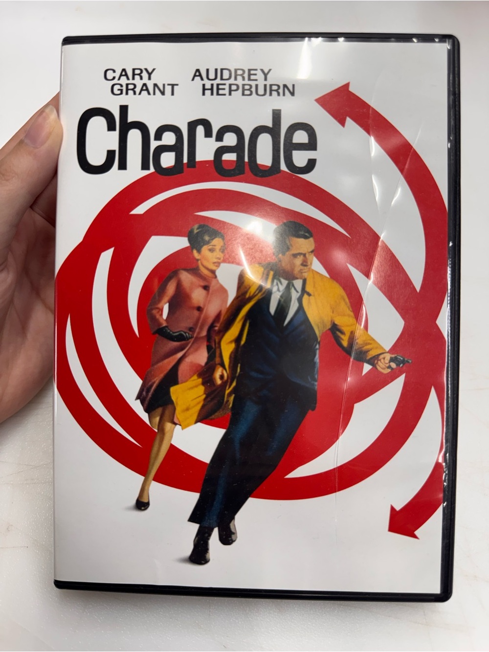 Charade (DVD, 1963) Cary Grant Audrey Hepburn Thriller Tested Movie